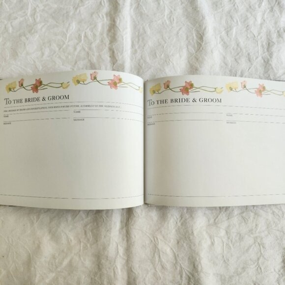 Romantic Wedding Guest Book - Picture 4 of 5